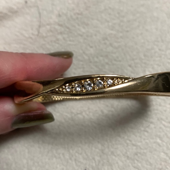 Gold cz bracelet - Picture 1 of 7